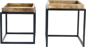 Tavolino da 55 cm in legno, design moderno, per soggiorno - ACQUISTA ORA
