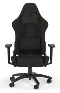 Sedia da gioco CORSAIR TC100 RELAXED - Tessuto (nero)