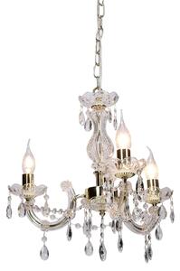 Lampadario a sospensione con catena MARIA TERESA 3xE14/40W/230V