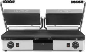 MILANTOAST-Doppelte glatte Gusseisenplatte 220-240 V 50/60 Hz 3,5 kW