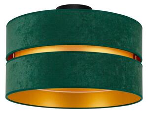 Duolla - Plafoniera DUO 1xE27/40W/230V diametro 40 cm verde/oro