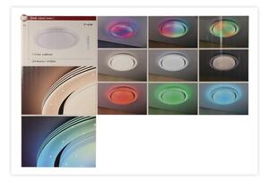 Paulmann 70547 - LED RGBW/38,5W Plafoniera dimmerabile RAINBOW 230V + TC