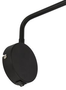 Lampada da muro TINA 1xGU10/15W/230V nero/oro