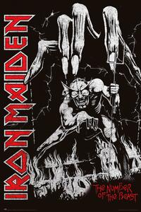 Posters, Stampe Iron Maiden - Number of Beast, (61 x 91.5 cm)