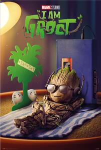 Posters, Stampe Marvel I am Groot - Get Your Groot On, (61 x 91.5 cm)