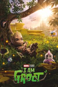 Posters, Stampe Marvel I am Groot - Chill Time, (61 x 91.5 cm)