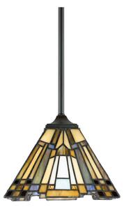 Elstead QZ-INGLENOOK-MP - Lampadario a stelo Tiffany INGLENOOK 1xE27/100W/230V