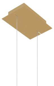 Thoro TH.175 - Lampadario LED a sospensione con filo RIO LED/50W/230V CRI90 3000K diametro 78 cm oro