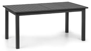 Blumfeldt Toledo Tavolo da Giardino 213 x 90 cm Estensibile Alluminio antracite