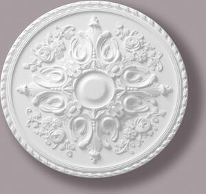 Rosone da soffitto NMC R12 ARSTYL Noel Marquet Elemento decorativo classico colore bianco diametro 82,5 cm