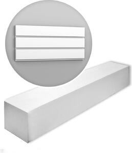 Pannelli 3D Orac Decor MODERN W116-box 1 cartone con 6 strisce decorative 12 m