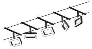 Paulmann 94485 - KIT 5xLED/4,8W Sistema completo a cavo FRAME 230V nero