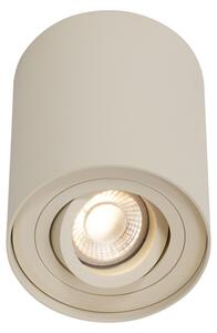 Set di 4 faretti moderni da superficie beige GU10 50mm ruotabili e inclinabili - Rondoo Up
