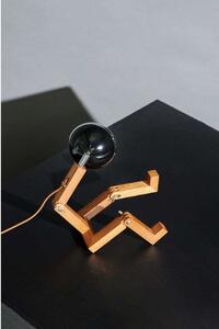 Piffany Copenhagen - Mr. Wattson Mini Lampada da Tavolo USB Ash/Fashion Nero