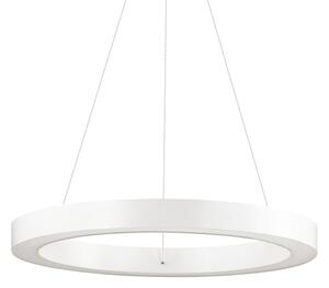 Ideal Lux - Lampadario LED a sospensione con filo ORACLE LED/28W/230V 3000K diametro 50 cm CRI 90 bianco