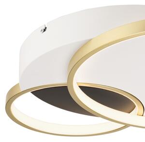 Plafoniera dimmerabile BENITO LED/31W/230V 3000-6500K bianco/oro