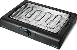 Cecotec Barbecue Elettrico da Tavolo 2400 W Griglia in Acciaio Altezza Regolabile colore Nero PerfectSteak 4200 - 03048