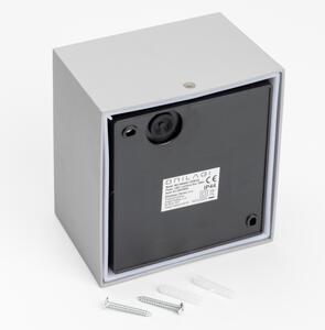 Brilagi - Applique a LED da esterno TERNI LED/12W/230V grigio IP44