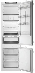 Whirlpool Frigorifero da Incasso Combinato Capacit 300 Litri Classe energetica E Raffreddamento No Frost colore Zinc Metal - WHK2 5322 B4E