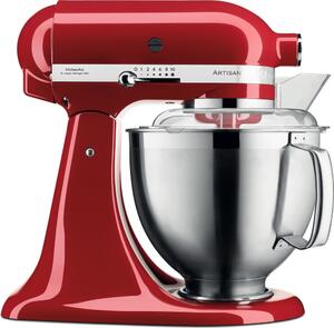 KITCHENAID Impastatrice Planetaria Multifunzione Capacit Ciotola 4.8 Litri Potenza 300 Watt colore Rosso - 5KSM185PSEER Artisan