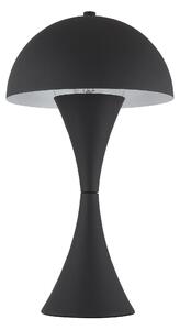 GLOBO LIGHTING Lampada Da Tavolo Stile Moderno in Metallo Base Compatta con Paralume Integrato Interruttore Incluso Attacco E27 Dimensioni 20x36,1