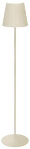 NEW MAJESTIC Lampada da Terra Stile Moderno in Metallo Struttura Modulabile con Luce LED Dimmerabile Dimensioni 22x61-147 cm colore Sabbia - AGATA