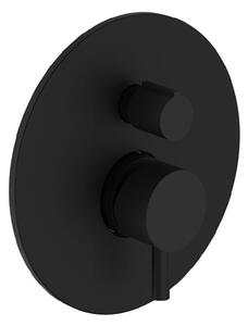 TEOREMA Miscelatore Doccia Incasso Rubinetto Monocomando colore Nero opaco - Jabil