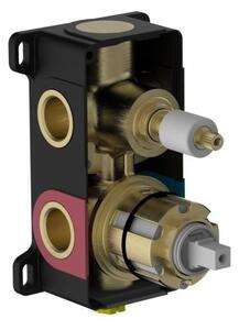 TEOREMA Miscelatore Doccia Incasso Rubinetto Monocomando con Deviatore colore Cromato - Forty 5