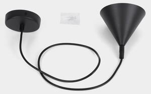 BRILAGI - LED Lampada a sospensione su cavo CONE SINGLE 1xGX53/15W/230V nera