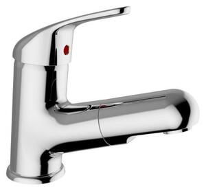 TEOREMA Miscelatore Lavabo Rubinetto Bagno Monocomando Cartuccia 40 mm finitura Cromata - 8633511-001