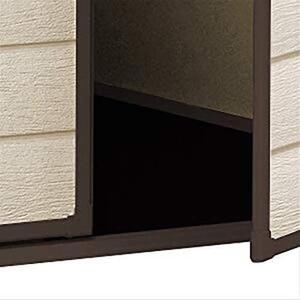 Keter Casetta da Giardino Manor 4x6, Beige, 130 X 192 X 198 h