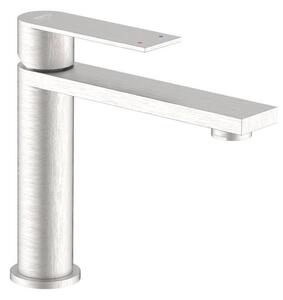 Idro Bric Miscelatore Lavabo Rubinetto Bagno Monocomando colore Spazzolato argento - SCARUB1500AC SOLAR
