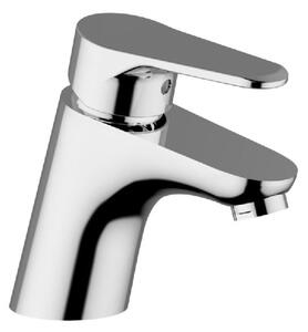 TEOREMA Miscelatore Lavabo Rubinetto Bagno Monocomando finitura Cromata - Serie T-Line 9G301110Z01