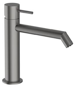 TEOREMA Miscelatore Lavabo Rubinetto Bagno Monocomando finitura Silver - Forty 5 45335E0-001
