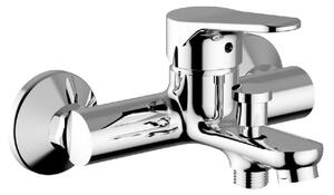 TEOREMA Miscelatore Vasca da Bagno Rubinetto Monocomando finitura Cromata - T-Line