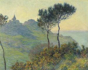 Riproduzione The Church of Varengeville Sunset, Claude Monet