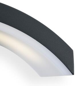 Brilagi - Lampada da parete LED esterna con sensore ARCELO LED/8W/230V IP54