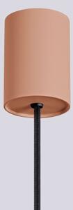 Sollux SL.1734 - Lampadario a sospensione con filo HALO 1xG9/8W/230V diametro 12 cm marrone