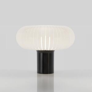 Lampada da tavolo Kartell Teresa, bianco/nero, Ø 50 cm, PMMA