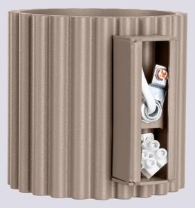 Sollux SL.1816 - Applique da parete AURA 1xG9/10W/230V taupe