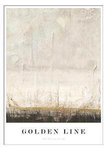 Dipinto 52x72 cm Golden Line – Malerifabrikken