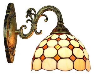 Brilagi - Lampada da parete in stile Tiffany DORAN 1xE27/40W/230V