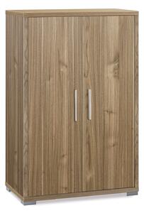 Armadietto Multiuso 2 Ante 71x110x41 cm Noce Stelvio