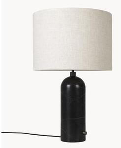 Lampada da tavolo grande con luce regolabile e base in marmo Gravity, varie dimensioni