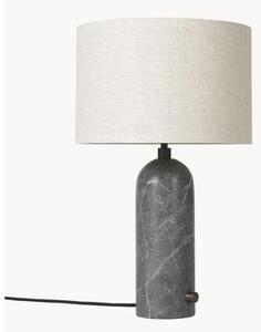 Lampada da tavolo grande con luce regolabile e base in marmo Gravity, varie dimensioni