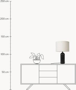 Lampada da tavolo grande con luce regolabile e base in marmo Gravity, varie misure