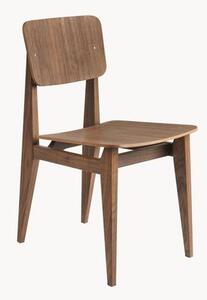 Sedia in legno in legno di noce C-Chair