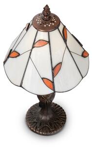 Brilagi - Lampada da tavolo Tiffany in vetro colorato FOLIA 1xE27/60W/230V