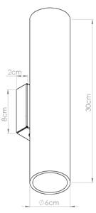 Sollux SL.1878 - Lampada da parete LINO 2xGU10/10W/230V faggio
