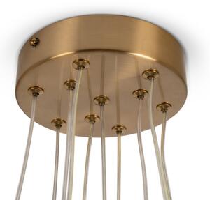 Brilagi - Lampadario a cavo GLOBE 10xE14/15W/230V bianco